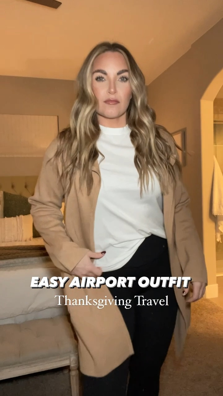 The only airport outfit you need until spring 

#airportoutfit 

#LTKHoliday #LTKfindsunder100 #LTKSeasonal