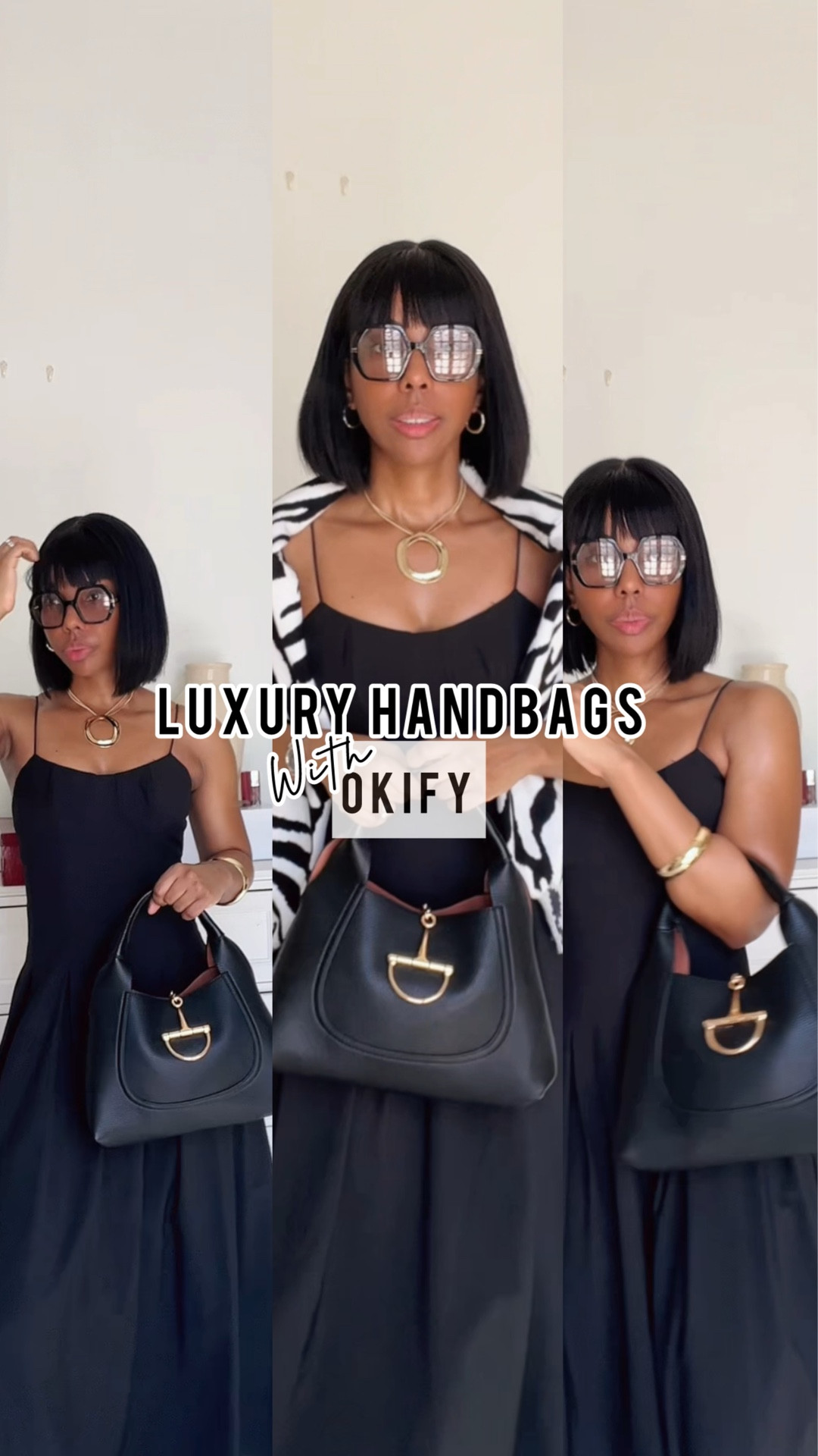 This is the Gucci Softbit Medium bag in. Black pebbled leather. 

Use code: OKIDANI for 15% off this gorgeous little black bag I got mine from Okify Handbags. Plus you’ll get free shipping and a free gift with every handbag purchase with this code! 

This is linked in my Beacons Storefront in my BIO on any of my socials. 

I’ve also linked the exact handbag and outfit here!

#littleblackbag #luxuryhandbags #okify #bagsall #leatherhandbag