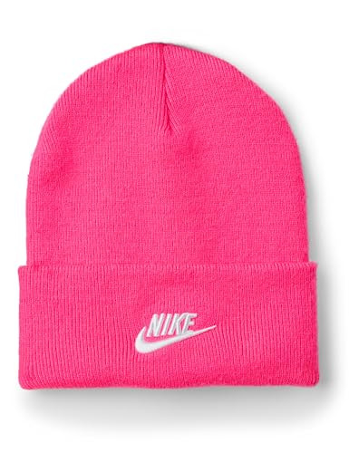 Nike Peak Futura Beanie, Hyper Pink/White, 1SIZE | Amazon (US)