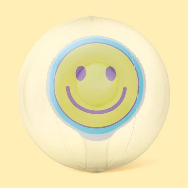 24.5" Oversized Beach Ball Smiley - Stoney Clover Lane x Target | Target