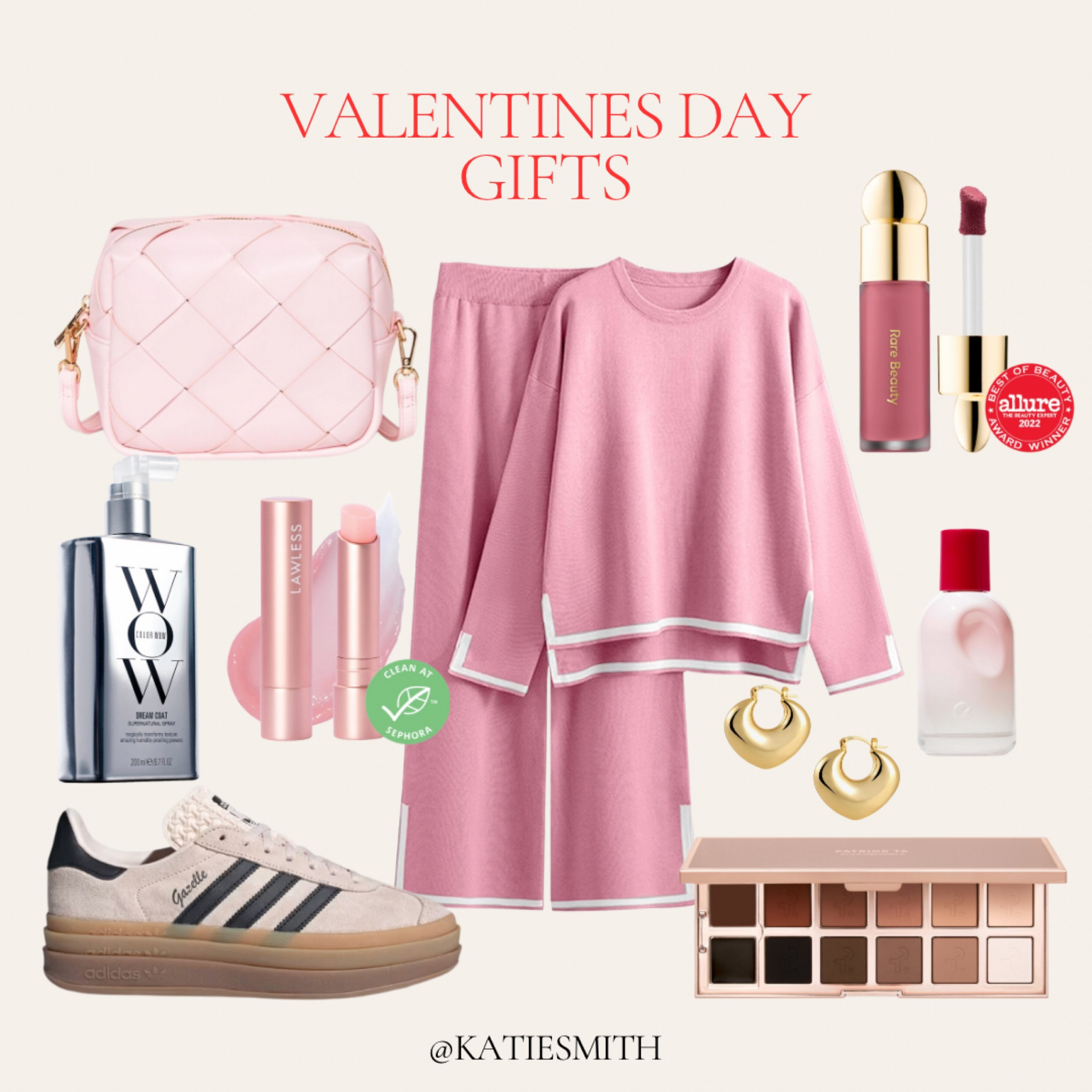 Valentine’s Day gifts for her!💕

Valentine’s Day | gift guide for her | Valentine’s Day gift guide | Valentine’s Day gifts | gifts for Valentine’s Day | adidas gazelle | color wow | Patrick TA | eye shadow | lip gloss | rare beauty blush | Amazon style | gold earrings | glossier perfume 

#LTKstyletip #LTKGiftGuide #LTKfindsunder50