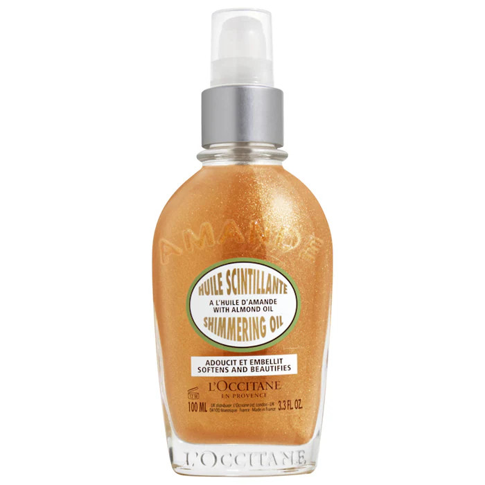 Instant Golden Glow with Almond Shimmering Body Oil | Sephora (US)