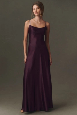Mare Mare Emmy Satin Corset Maxi Dress | Anthropologie (US)