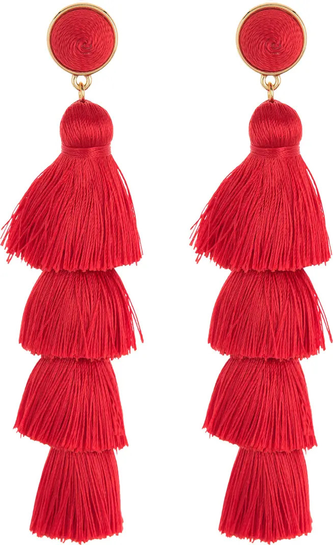 Gabriela Tassel Fringe Earrings | Nordstrom Rack