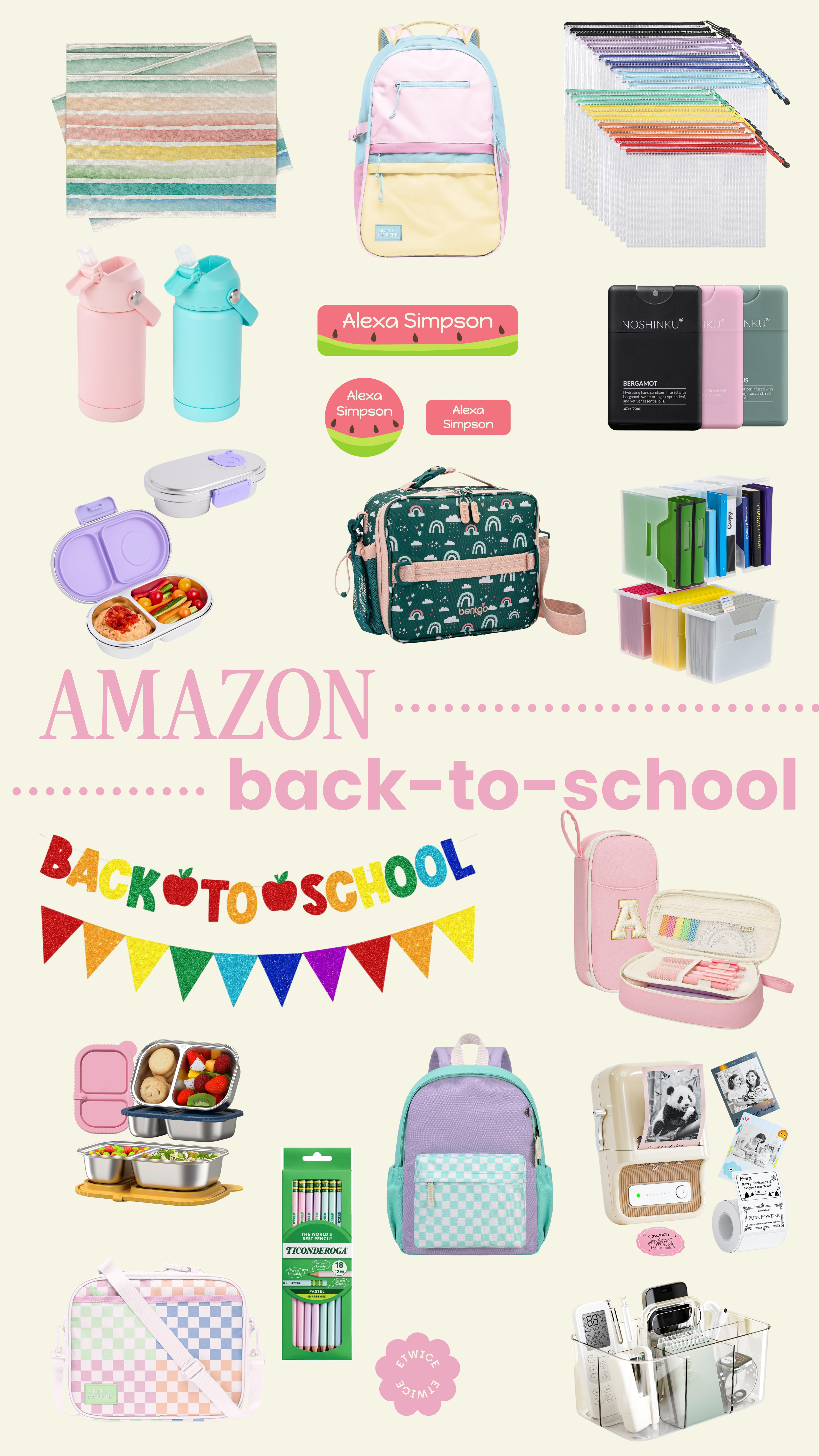 Back to school is officially here! ✏️🎒 I rounded up some of my favorite Amazon finds to help make the school year a little easier, from lunch and organization essentials to everyday must haves for busy school days. 

 #LTKmomlife #LTKSeasonal #LTKKids