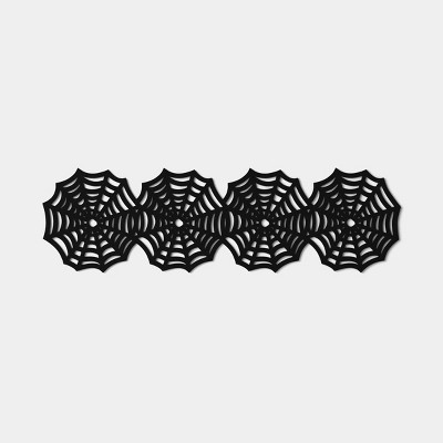 Halloween Spiderweb Table Runner Black - Hyde and EEK! Boutique™ | Target