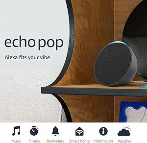 Amazon Echo Pop (newest model), Our smallest speaker with Alexa+ Early Access, Fits in any room, ... | Amazon (US)