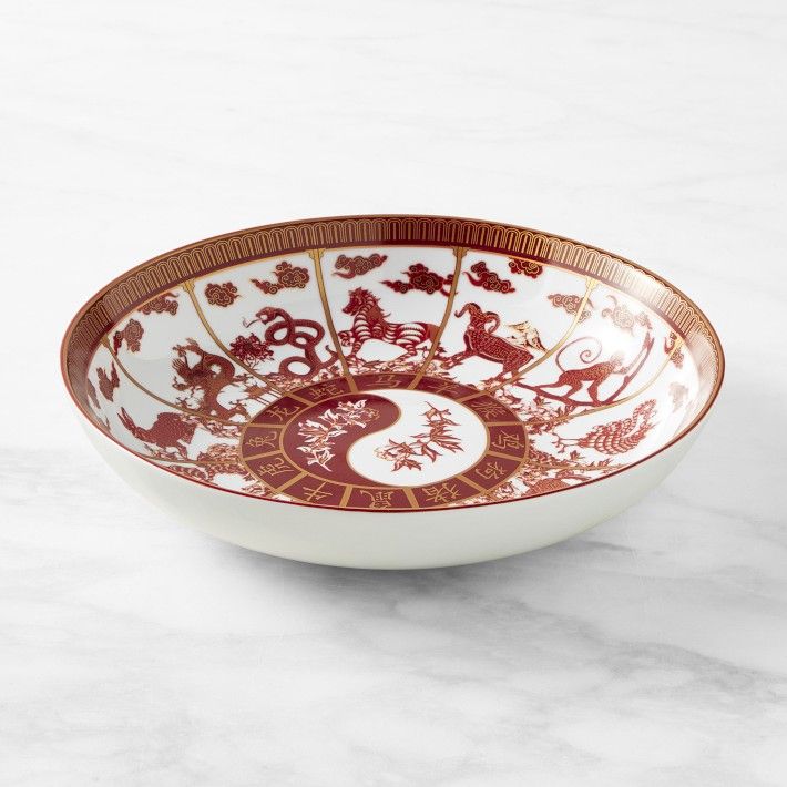 Lunar Zodiac Serving Bowl | Williams-Sonoma