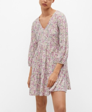Mango Textured Short Dress | Macys (US)