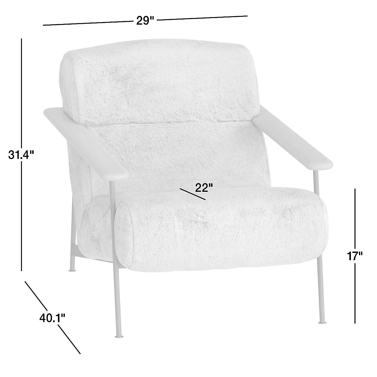 Chalet Accent Chair + Reviews | Crate & Barrel | Crate & Barrel