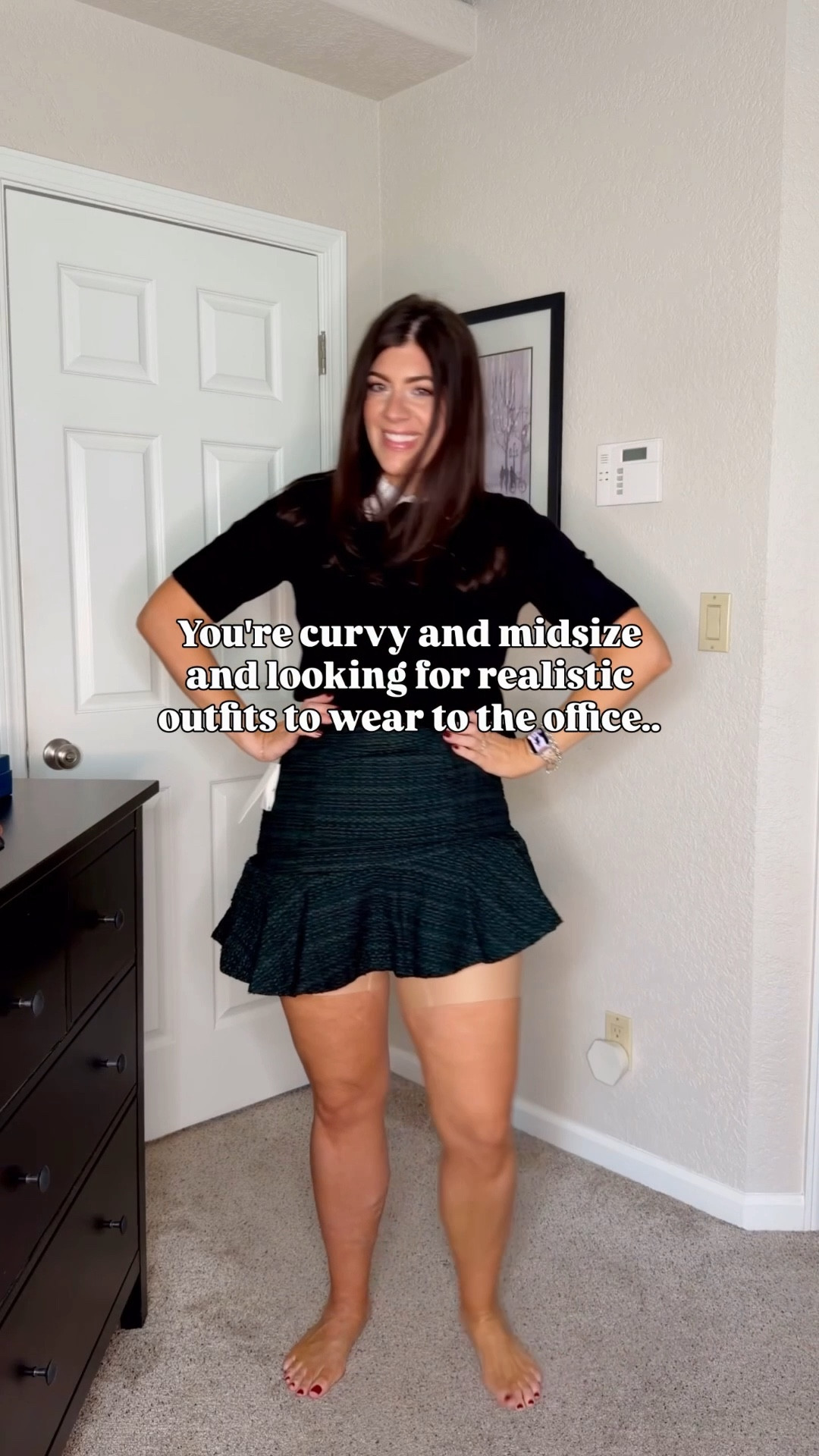 Midsize holiday and winter workwear

In order: 
Blue tweed dress- 8 (says petite, it’s a regular)
Purple short sleeve sheath- 8
Red mock neck knit- medium
Gray knot front- medium
Purple bow neck- medium
Plaid skirt- 8 (says petite, it’s not)
Purple wide leg palazzo- 8
All in one sweater- medium
Satin skirt- medium
Tweed dress- 8
Blazer dress- 10
Satin top- 8
Wide leg black pants-8
Lace collared dress- 8


#LTKHoliday #LTKMidsize #LTKWorkwear