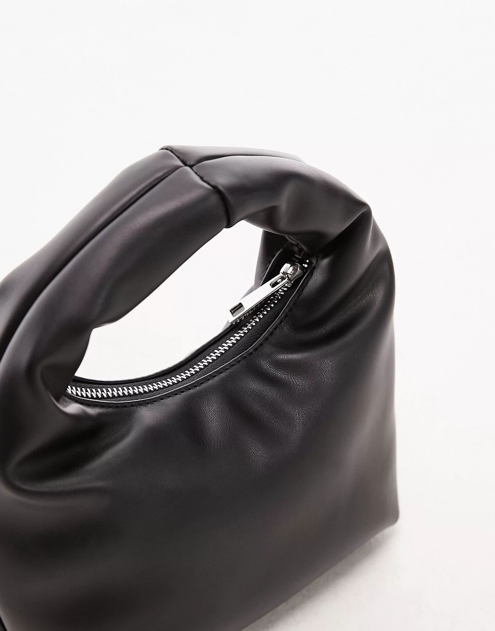 Topshop Groovy puffy grab bag in black | ASOS (Global)