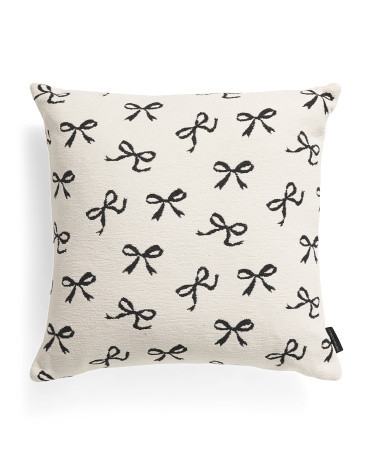 20x20 Zoe Tossed Ribbon Pillow | TJ Maxx