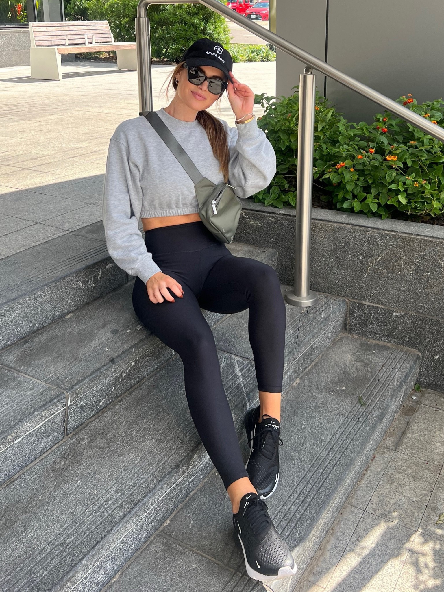 Activewear, matching set, matching activewear set, spring outfit, spring style, winter activewear, athleisure, sports bra, leggings, spring activewear, casual outfit, casual outfits, active set, workout clothes, gym outfit, athleisure outfit, daytime casual, casual style, abercrombie & fitch, alo yoga, nike sneakers 

#LTKfit #LTKSeasonal