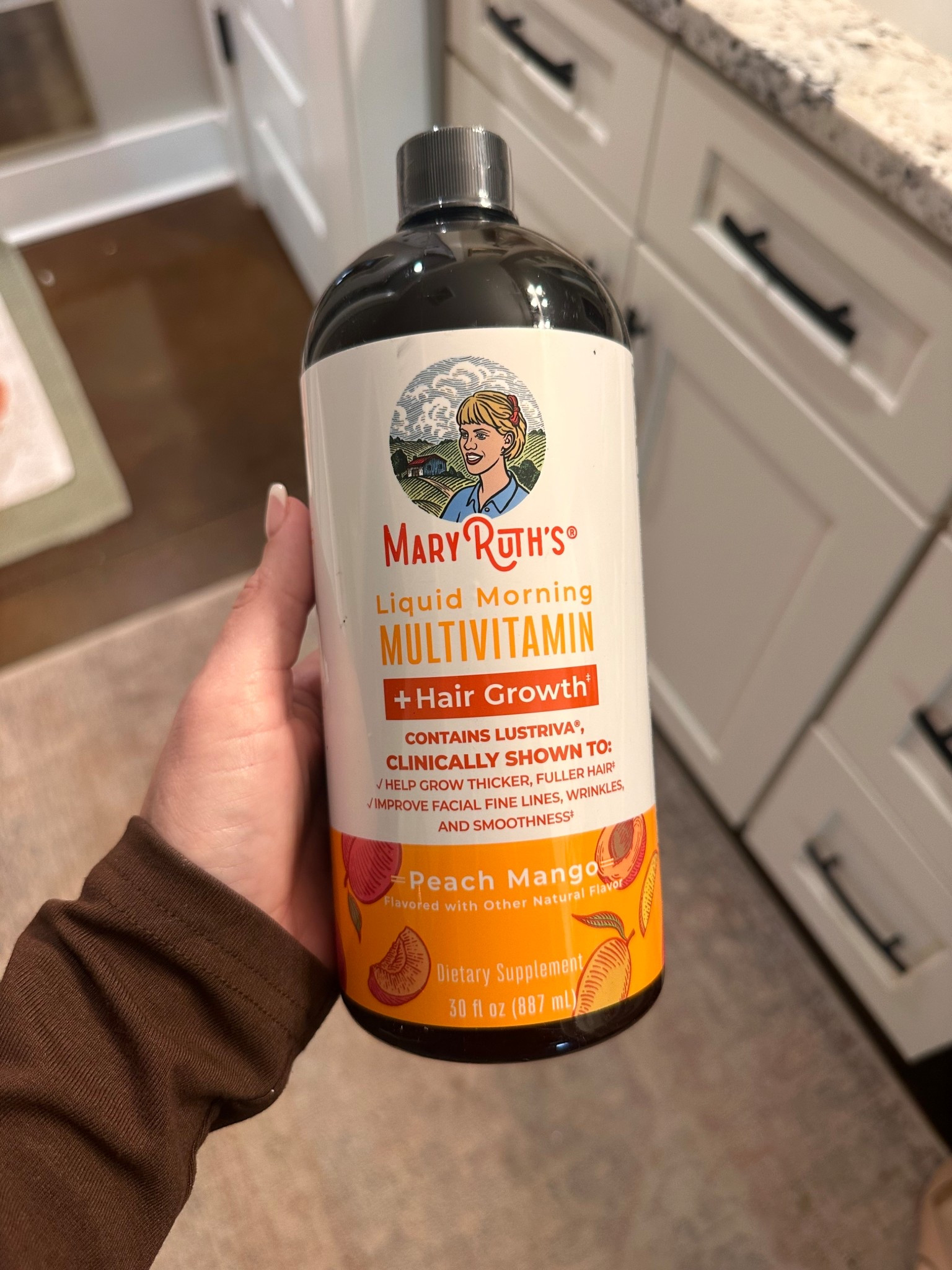 Best hair growth supplement I’ve ever taken. This + plenty of proteins and Whole Foods is 🤝 

#LTKBeauty #LTKselfcare