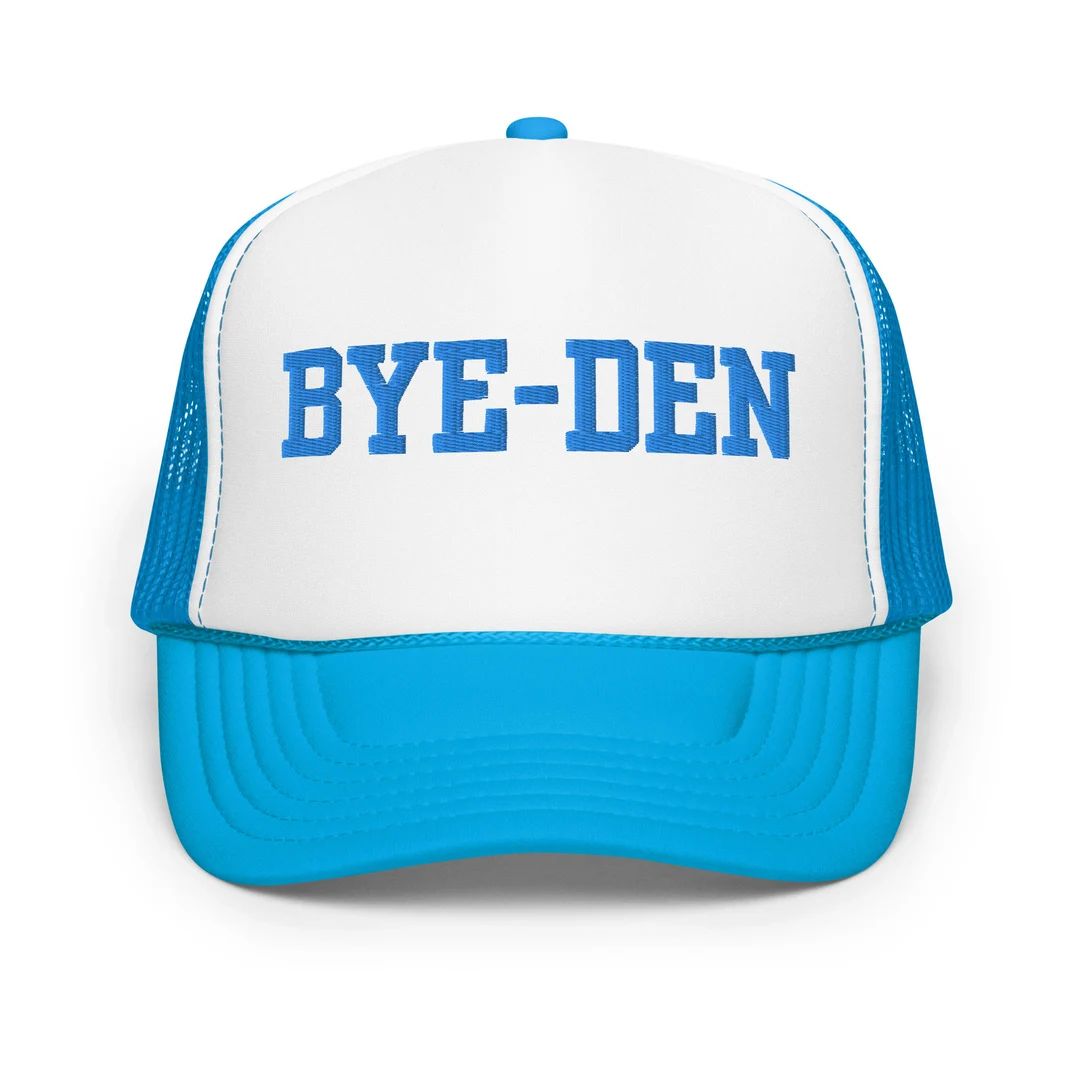 Bye-den Bye Biden Foam Trucker Hat - Etsy | Etsy (US)