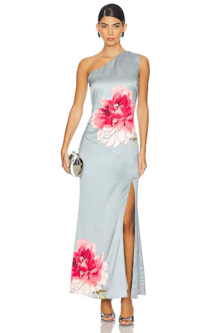 ELLIATT Iliad Maxi Dress in Grey Multi from Revolve.com | Revolve Clothing (Global)