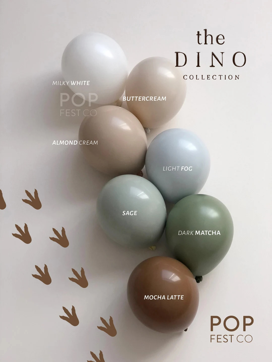 DIY Balloon Garland Arch Kit / Custom High Quality MATTE Colors -  Blue, Green, Brown, White, Bir... | Etsy (US)