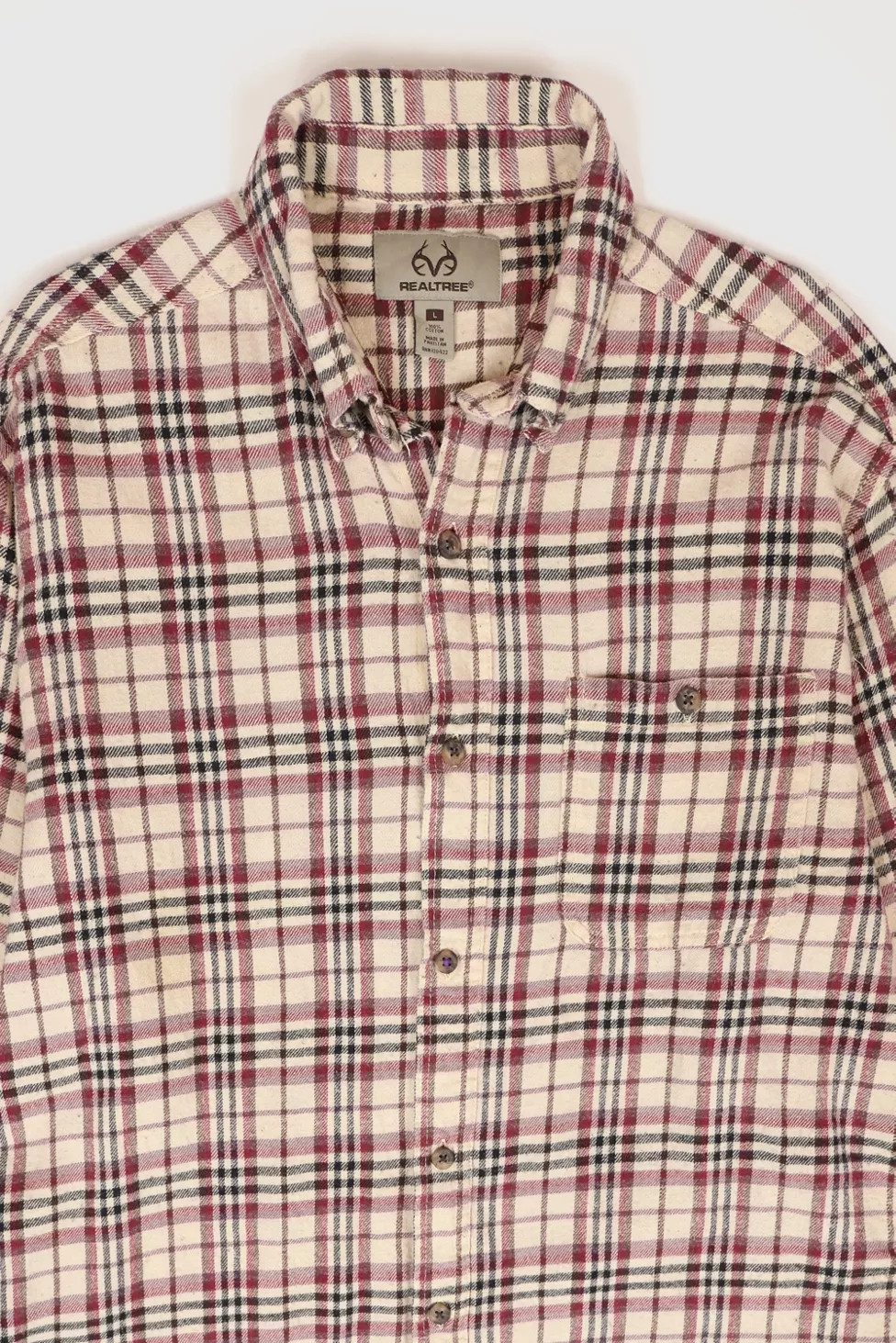 Vintge Plaid Flannel Button-Down Shirt | Urban Outfitters (US and RoW)
