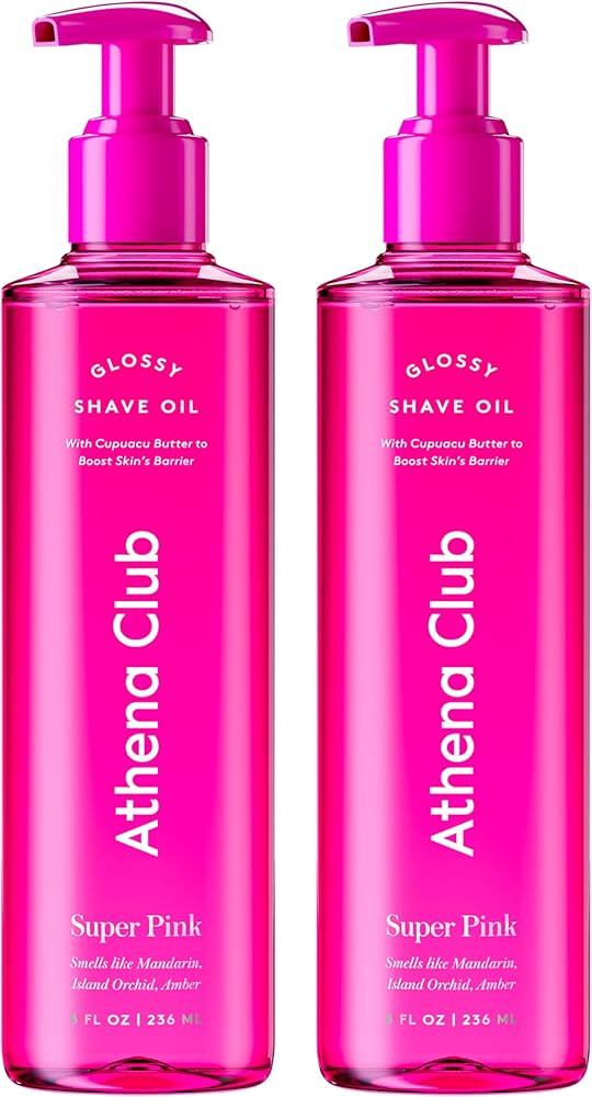Athena Club Shave Oil for Women, Hydrating Pre-Shave Oil with Jojoba and Avocado Oils, Smooth Gli... | Amazon (US)