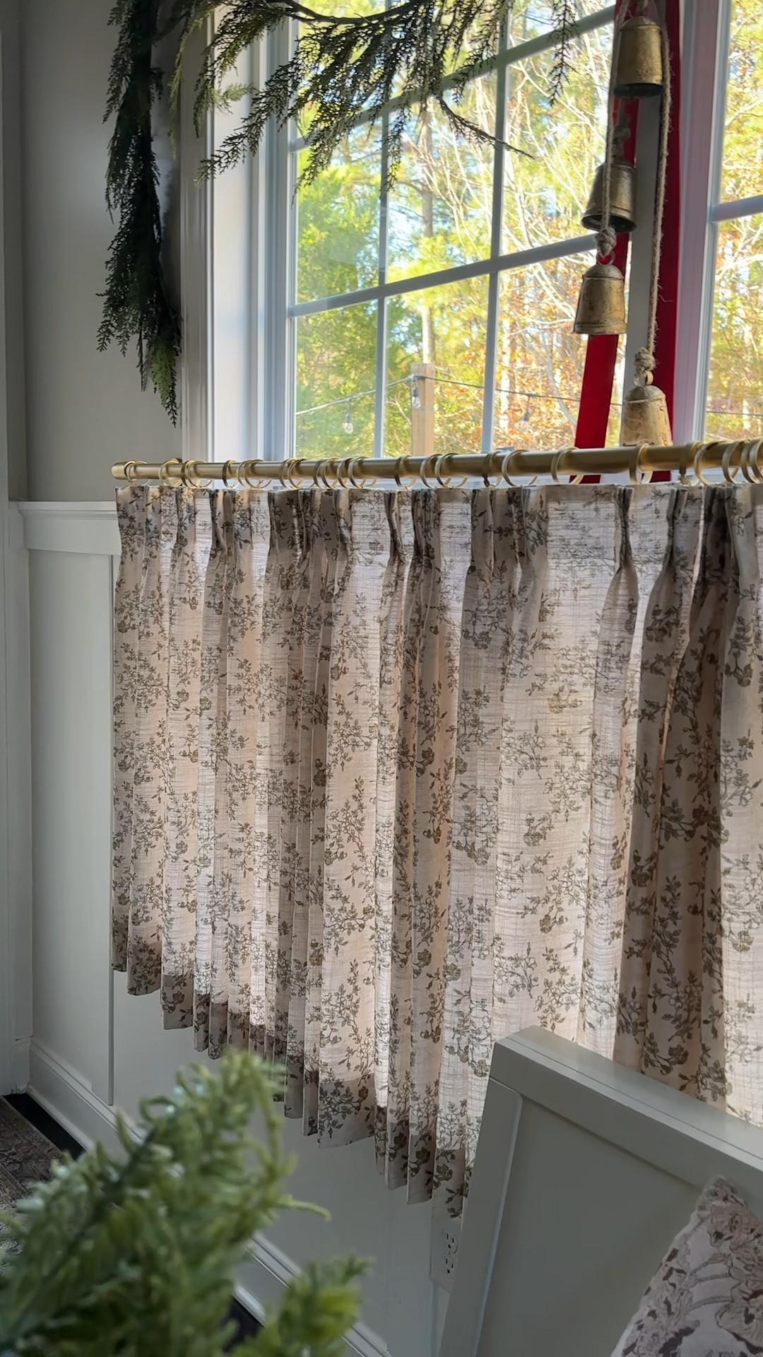 Cafe curtains in the breakfast nook 🔔

#LTKHome #LTKSaleAlert #LTKSeasonal