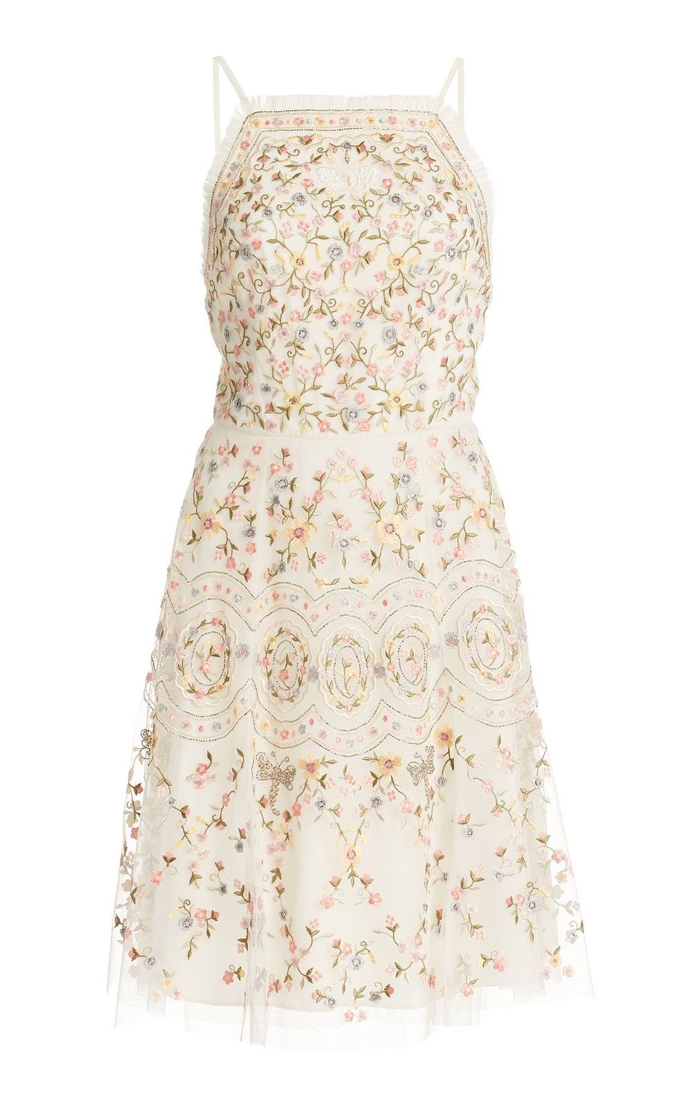 Sweet Petal Embroidered Mini Dress | Moda Operandi Global