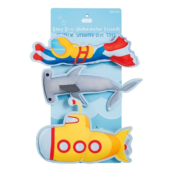 Mud Pie Kids' Underwater Explorer Dive Toy Set | Amazon (US)