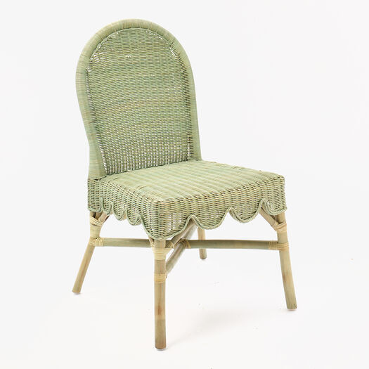 Green Woven Dining Chair 90x48cm | TK Maxx