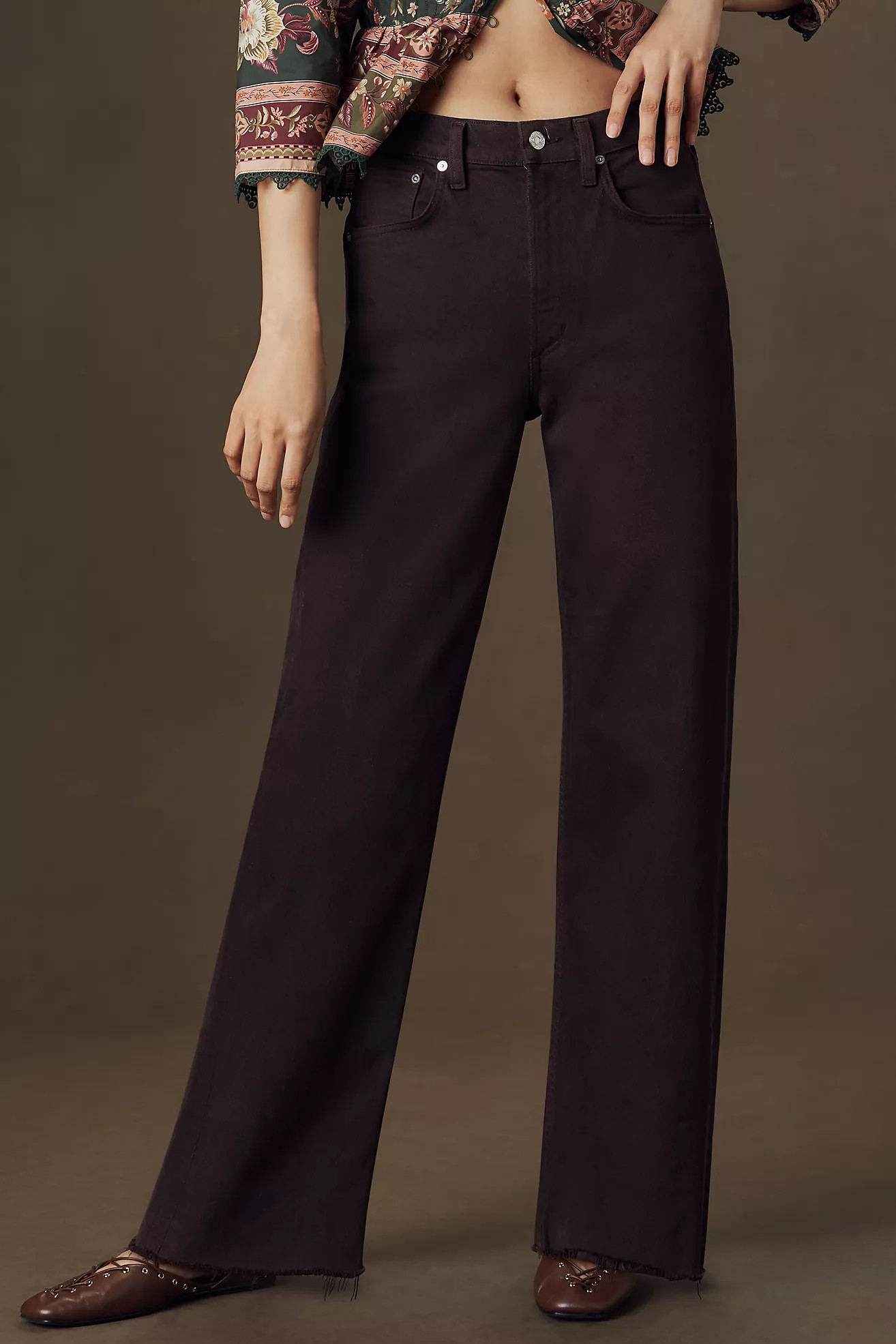 Citizens of Humanity Palma High-Rise Straight-Leg Jeans | Anthropologie (US)