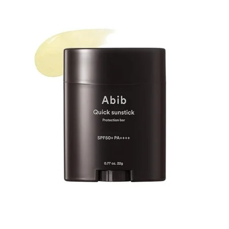 Abib Quick Sunstick Protection Bar SPF50+ 1.69 fl oz / 50ml I Sun Care No Whitecast Sunscreen No Sticky for All Type Skin Face and Body Less Stress | Walmart (US)