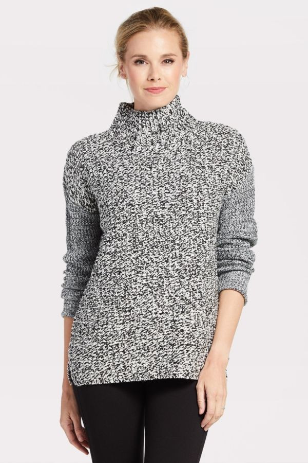 Bryce Mock Neck Sweater | Evereve