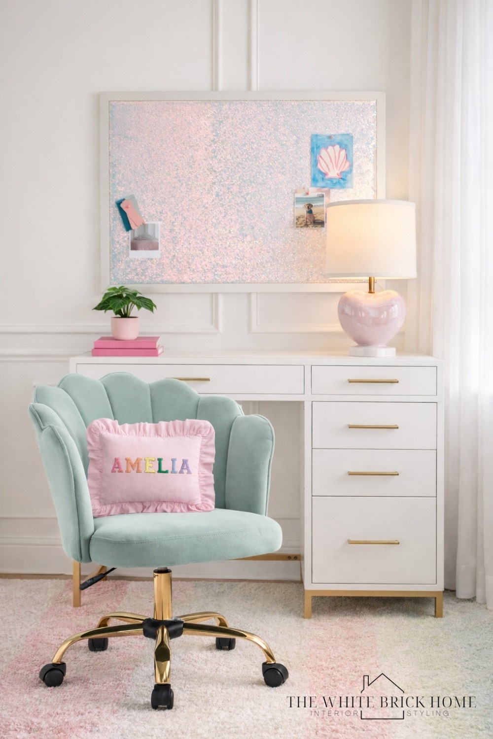 A cheerful, designer style desk moment that makes everyday creativity feel effortlessly elevated and fun.

Girls room, girls bedroom, girls room desk, girls room chair, girls room lamp, girls room decor ideas, girls room design, tween girl bedroom, girls room design ideas, girls room decor, girls room desk chair, girls room rug, pottery barn teen, wayfair, pottery barn kids 

#LTKHome #LTKSeasonal #LTKmomlife