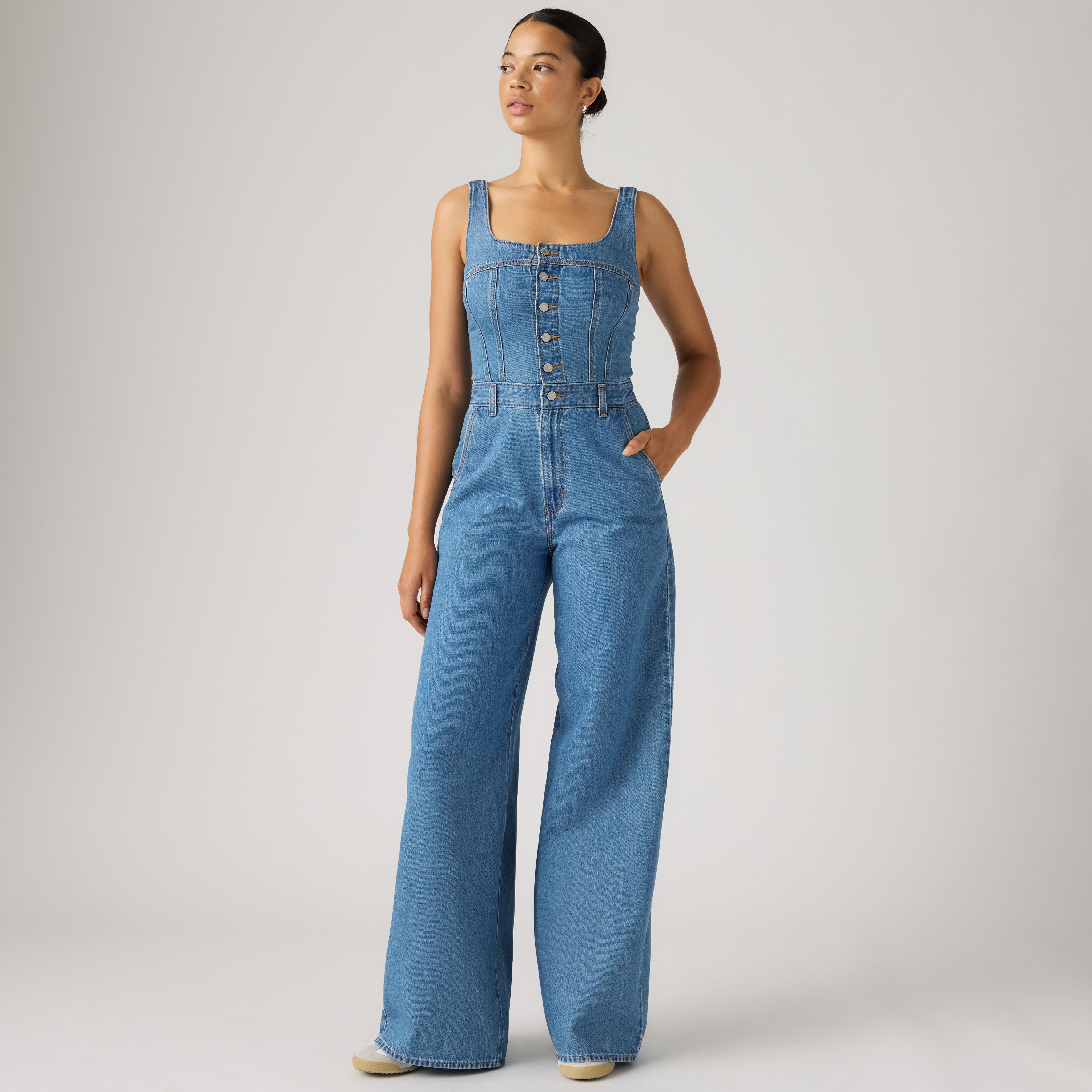 Levi's Audra Seamed Jumpsuit - Women's XL | Levi's US