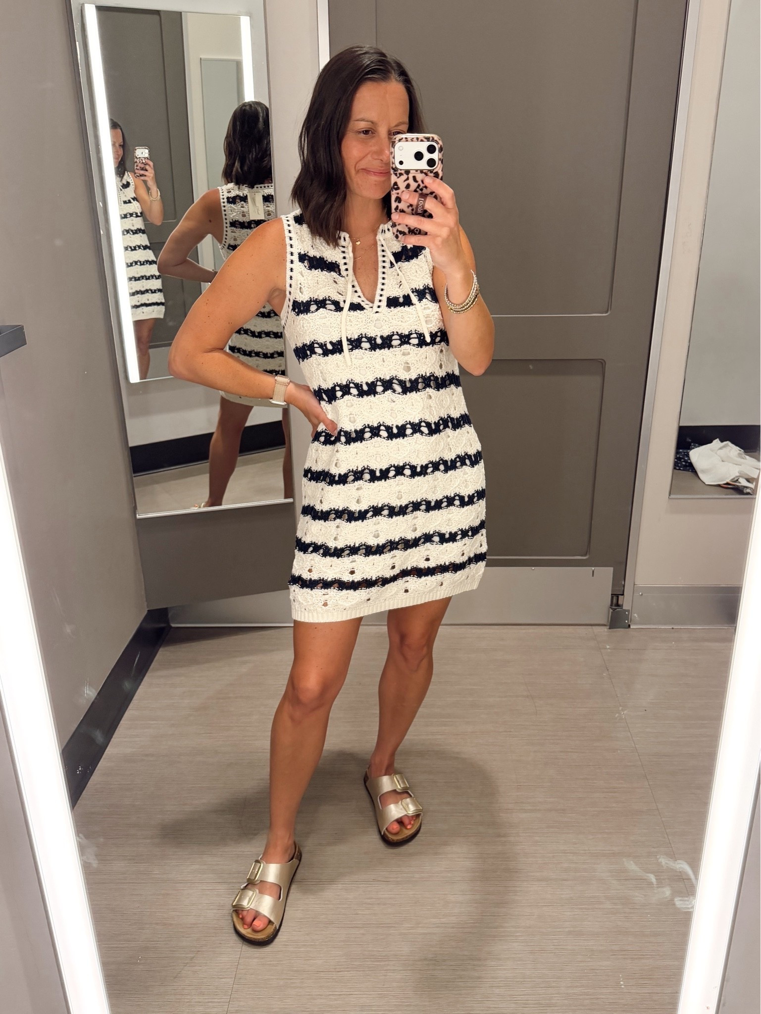 Target new arrivals! This dress is so pretty.  The slip under is pretty short so if you are taller it may not cover the buns. Ok for me at 5’4”.

#LTKootd #LTKOver40