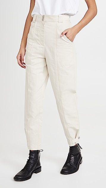 Textured Cotton Pants | Shopbop