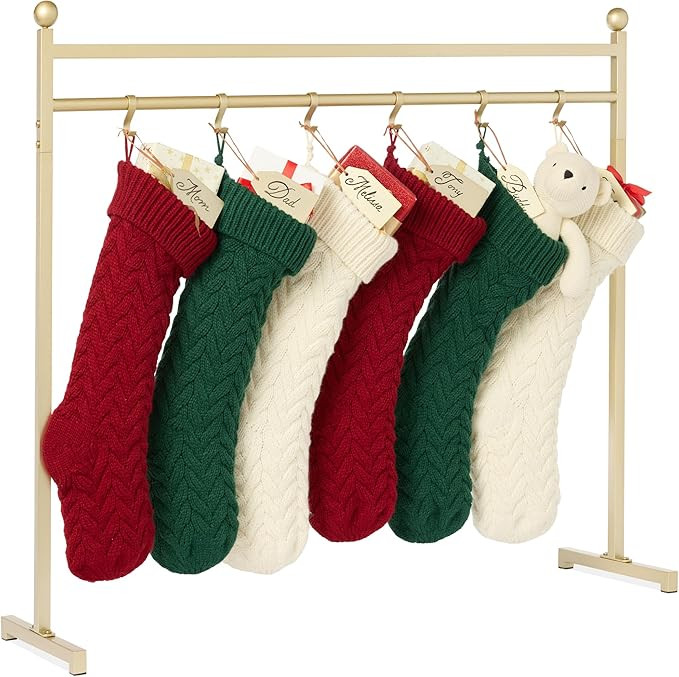 Best Choice Products 3ft Christmas Stocking Holder Stand, Holiday Décor Hanger Display for Home,... | Amazon (US)