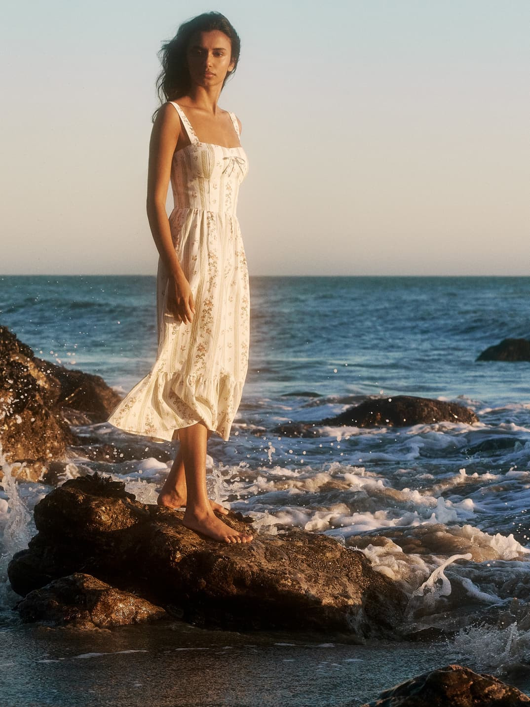 Maegan Linen Dress | Reformation (Global)