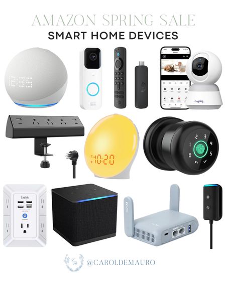 Elevate your home with these smart home devices from Amazon while on sale!
#techfinds #bigspringsale #affordablefinds #smartsecurity

#LTKSeasonal #LTKstyletip #LTKhome