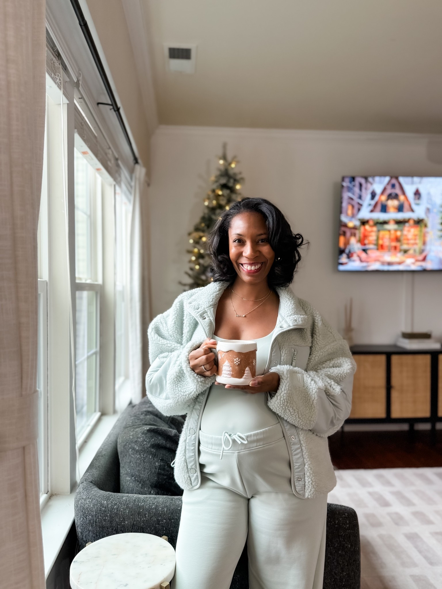 Cozy pregnancy outfit 

#LTKBump #LTKmomlife