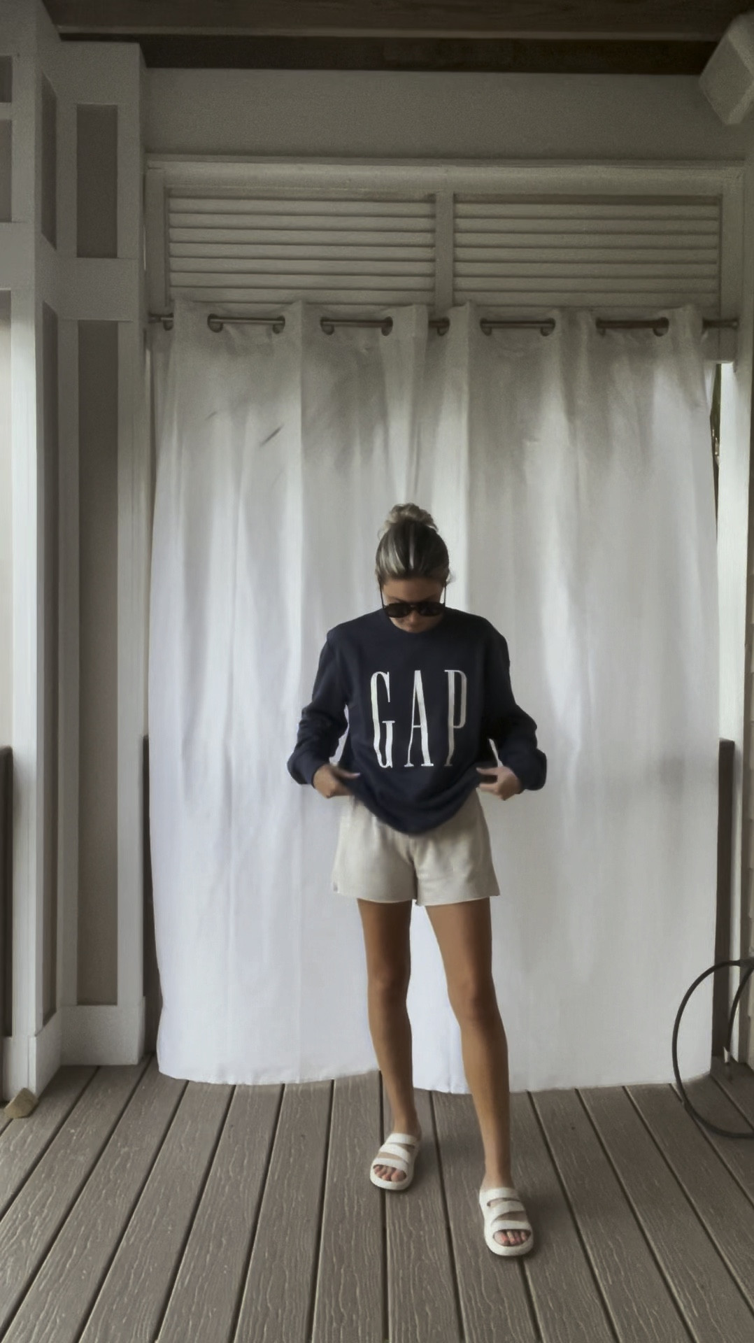 BRING BACK THE OLD GAP LOGO 😍 
Size medium in men’s sweatshirt
Xs in shorts. 


#LTKFindsUnder100 #LTKStyleTip #LTKSummerSales