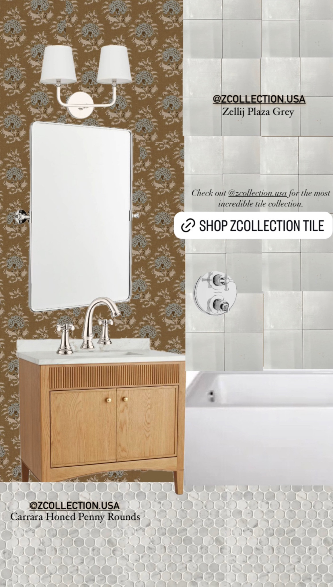 Guest bathroom inspo 