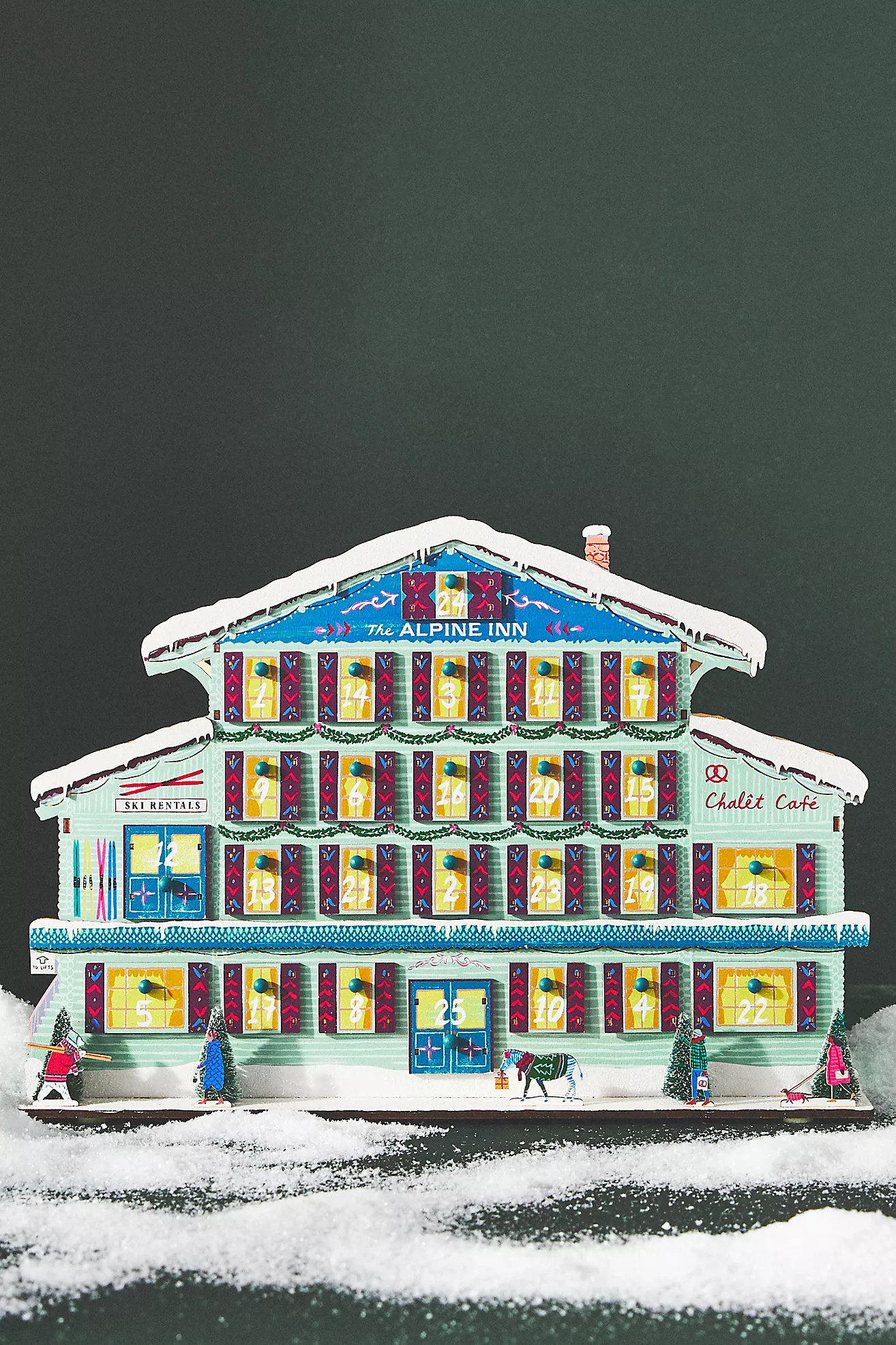 Emily Taylor for George & Viv Ski Lodge Advent Calendar | Anthropologie (US)