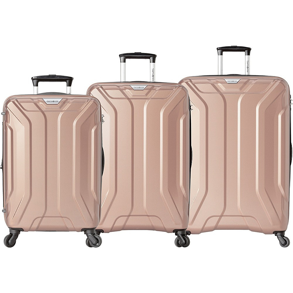 Samsonite Englewood 3 Piece Expandable Hardside Spinner Luggage Set - eBags Exclusive Rose Gold - Sa | eBags