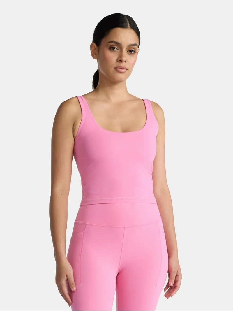 Avia Women's SoftSculpt Longline Sports Bra, Sizes XS-XXXL | Walmart (US)