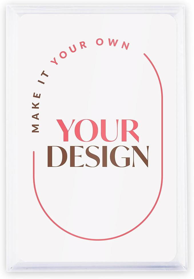 WEDDINGSTAR Custom Photo Printed Playing Card Favor (1, Your Design) | Amazon (US)