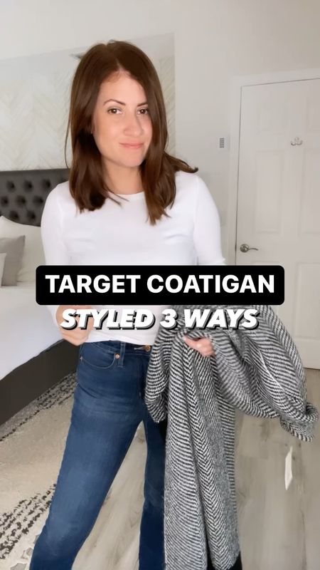 Target Coatigan | Styled 3 Ways

Oversized fit, wearing an XS

#LTKHoliday #LTKstyletip #LTKSeasonal