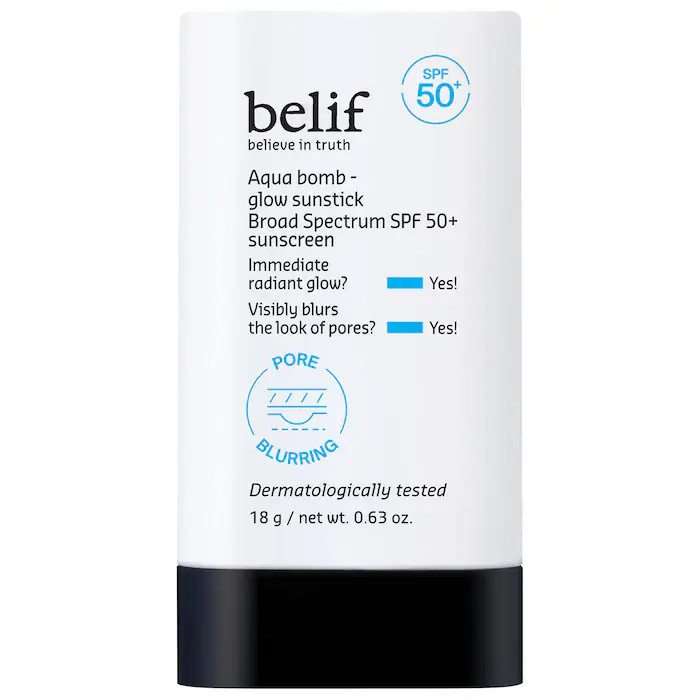 belif Aqua Bomb Korean Glow Sunstick SPF 50+ | Sephora (US)