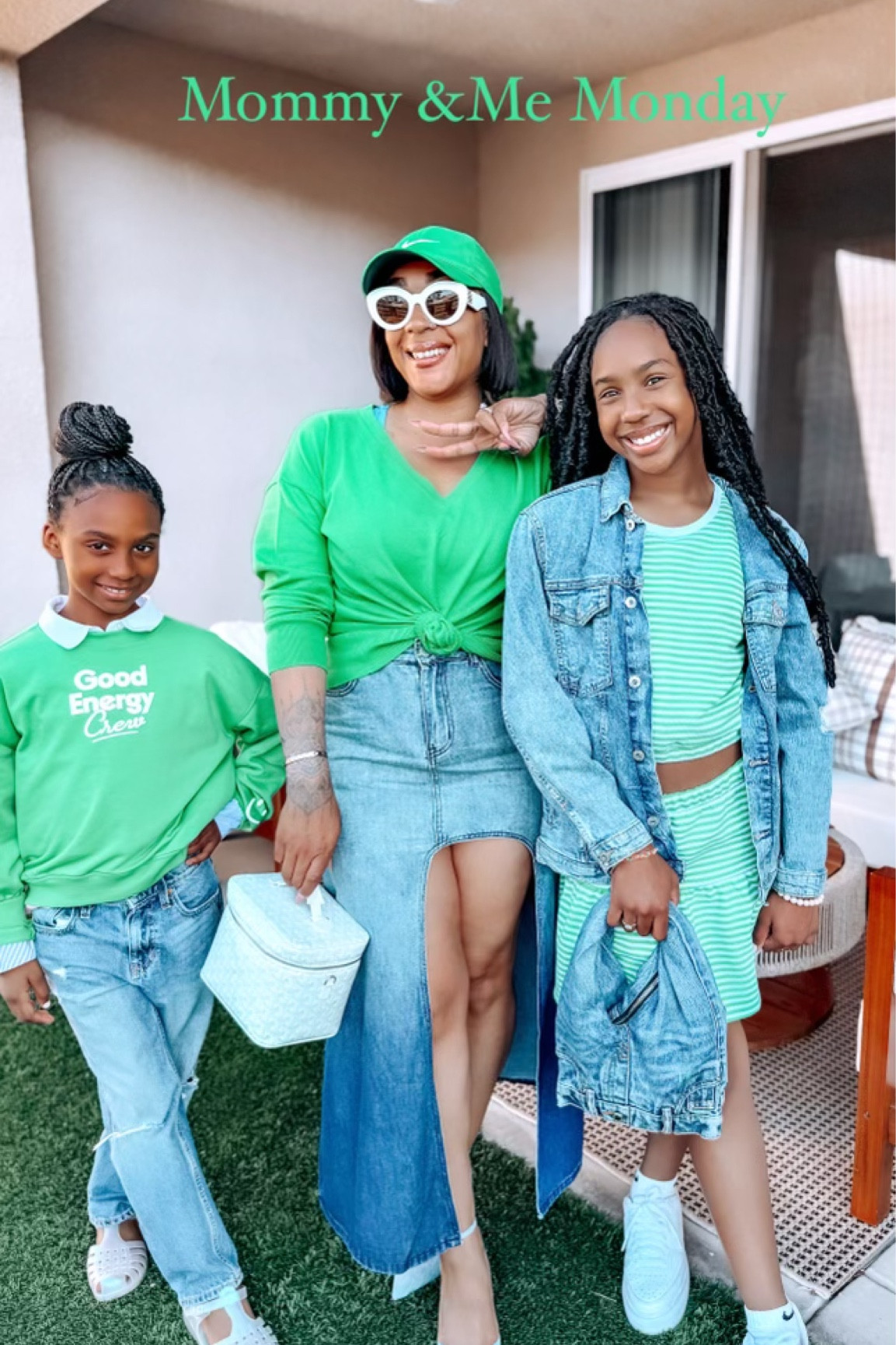 Mommy and me matching casual spring outfit info 🫶🏾

#LTKkids #LTKfindsunder50 #LTKfamily