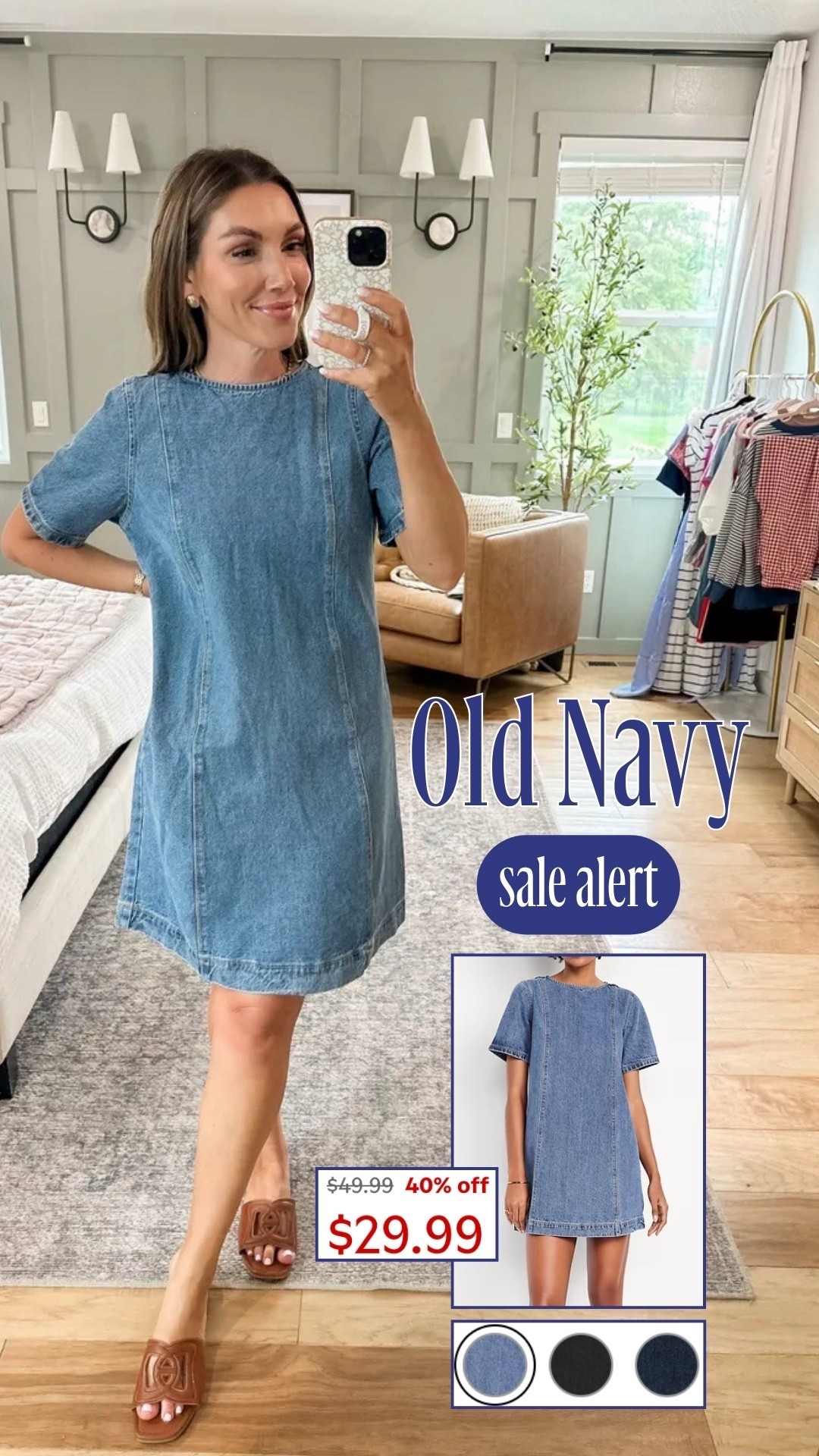 Old navy sale alert! So many great fall transition pieces that are easy to style for summer and fall! Polka dot and denim is trending right now and these budget friendly finds are perfect closet staple pieces! 

#LTKSeasonal #LTKStyleTip #LTKSaleAlert