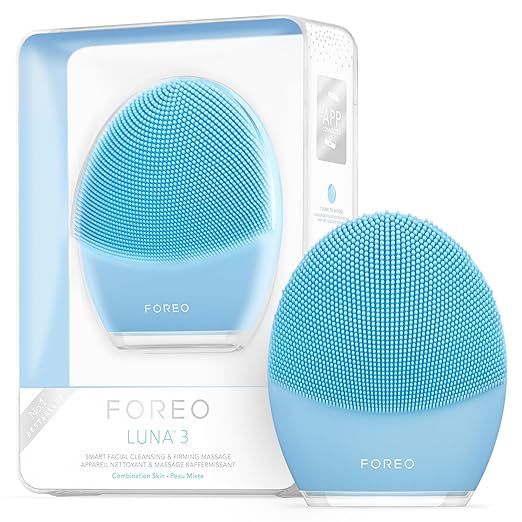 FOREO Luna 3 Facial Cleansing Brush | Anti Aging Face Massager | Enhances Absorption of Facial Sk... | Amazon (US)